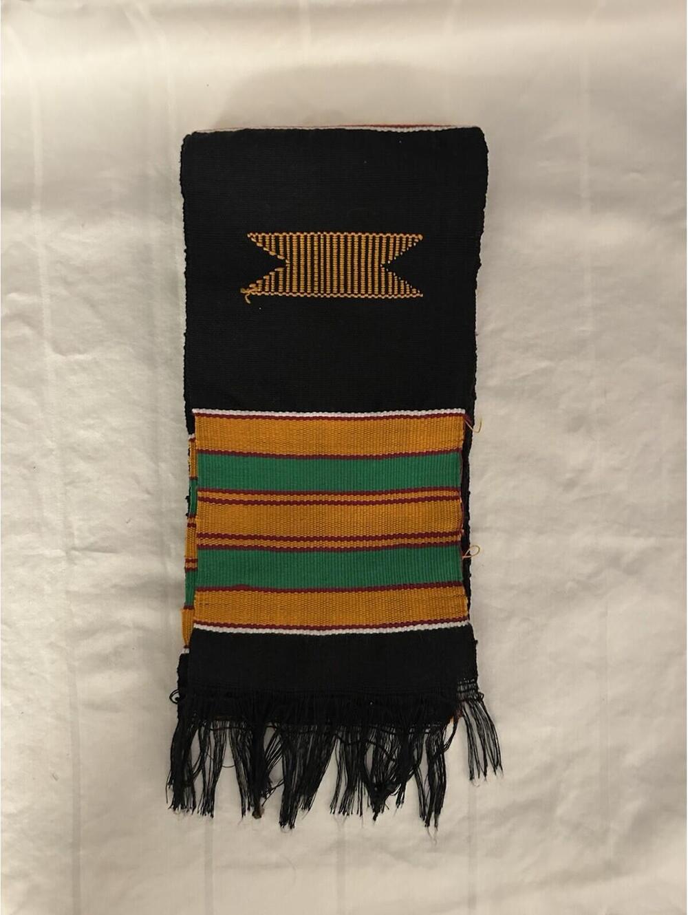 Graduation Shawl - Kente Shawl - Kente Stole Kente scarf Kente Cloth African